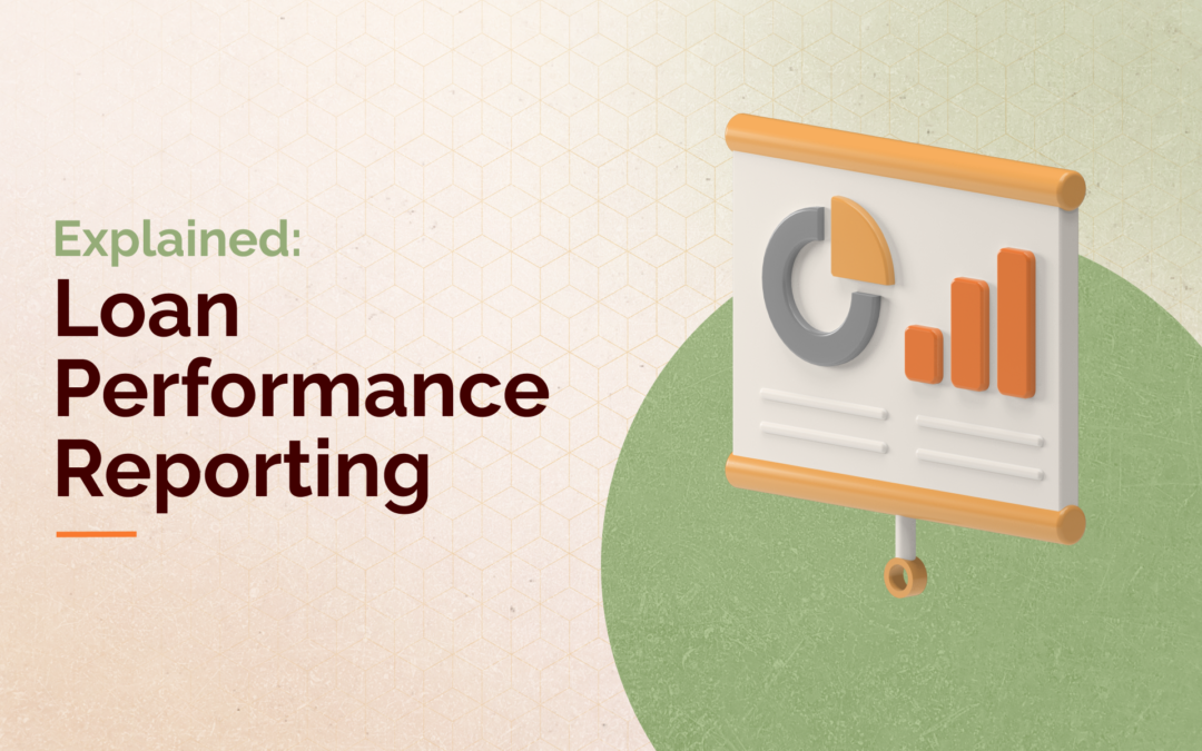 Loan Performance Reporting